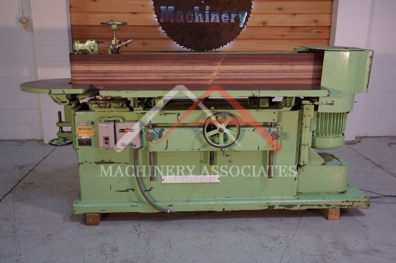 WYSONG NO 604 DUAL SIDED OSCILLATING EDGE SANDER WYSONG NO 604 DUAL SIDED OSCILLATING EDGE SANDER