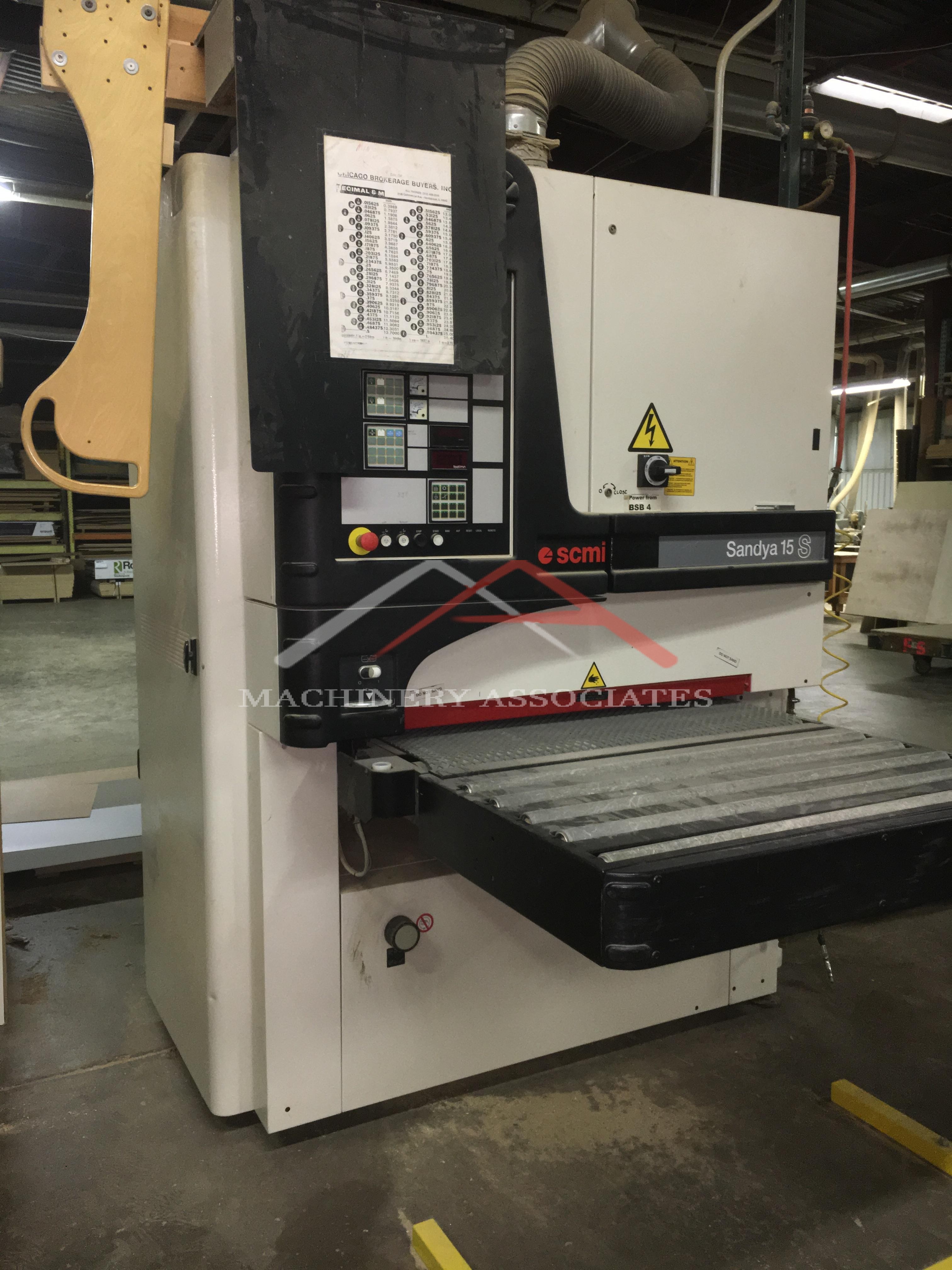 SCM Sandya 15 Widebelt 2 head 43 sander