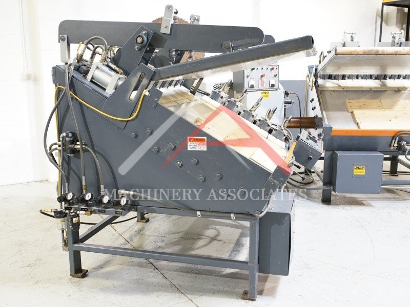 ROSENQUIST DUAL EASEL HIGH PRODUCTION RADIO FREQUENCY GLUER