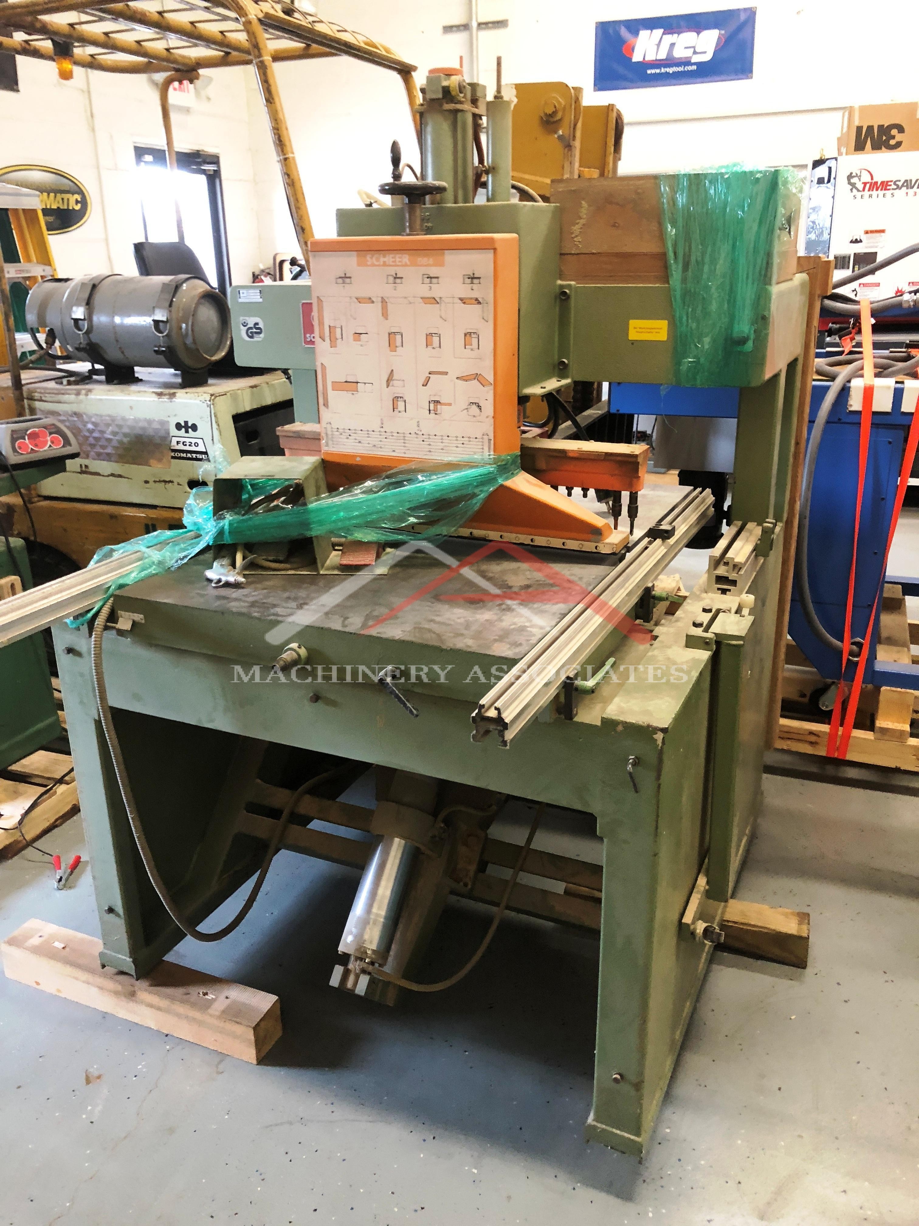 Scheer DB4 Horizontal Vertical Boring Machine