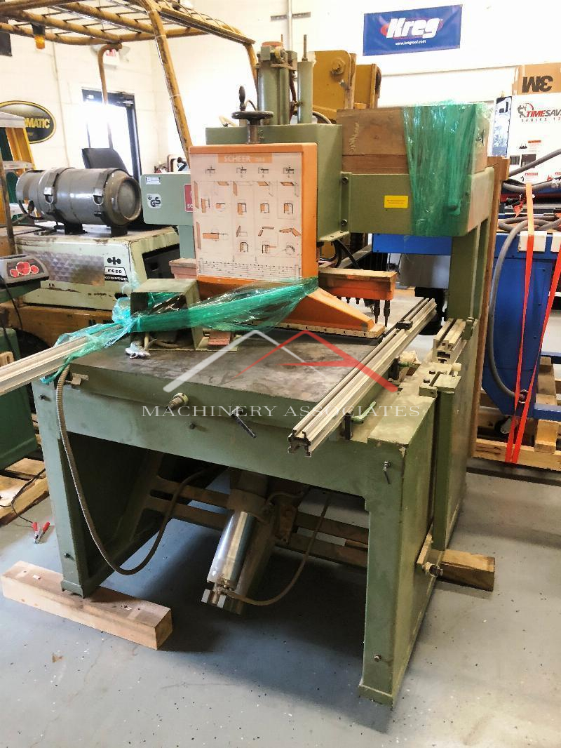 Scheer DB4 Horizontal Vertical Boring Machine