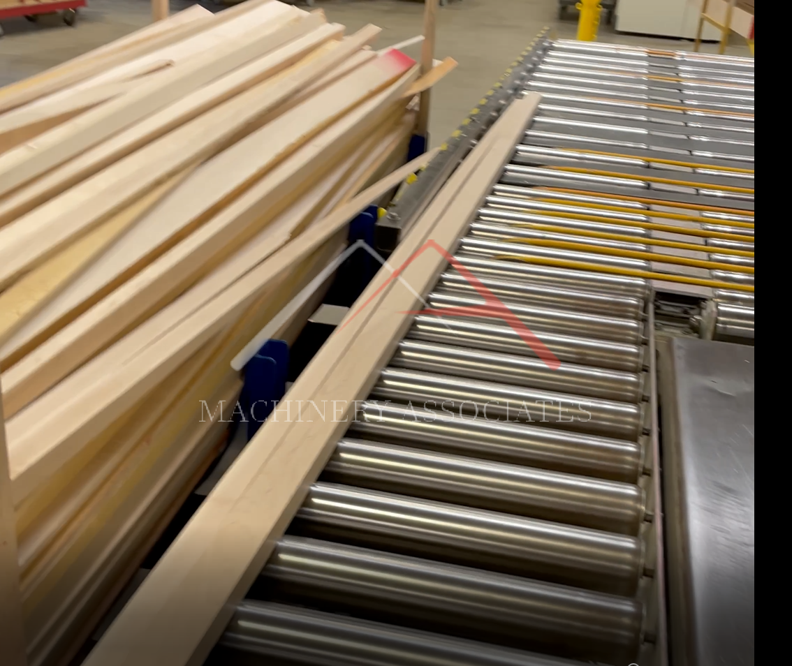 Diehl ESL20 Straight-Line Rip Saw w/Return conveyor