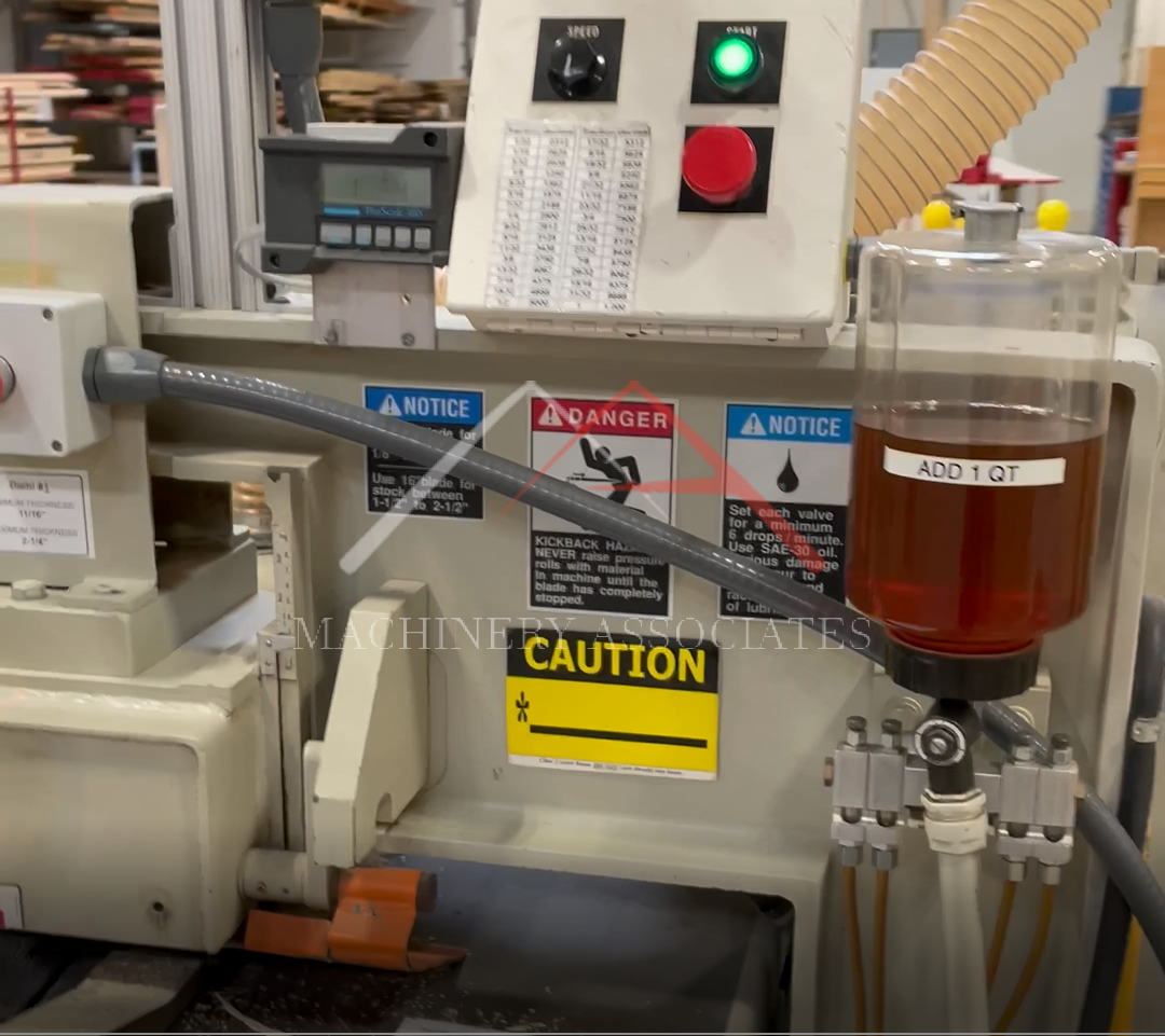 Diehl ESL20 Straight-Line Rip Saw w/Return conveyor