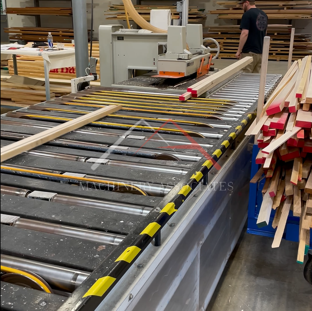 Diehl ESL20 Straight-Line Rip Saw w/Return conveyor