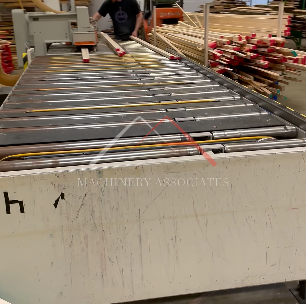 Diehl ESL20 Straight-Line Rip Saw w/Return conveyor