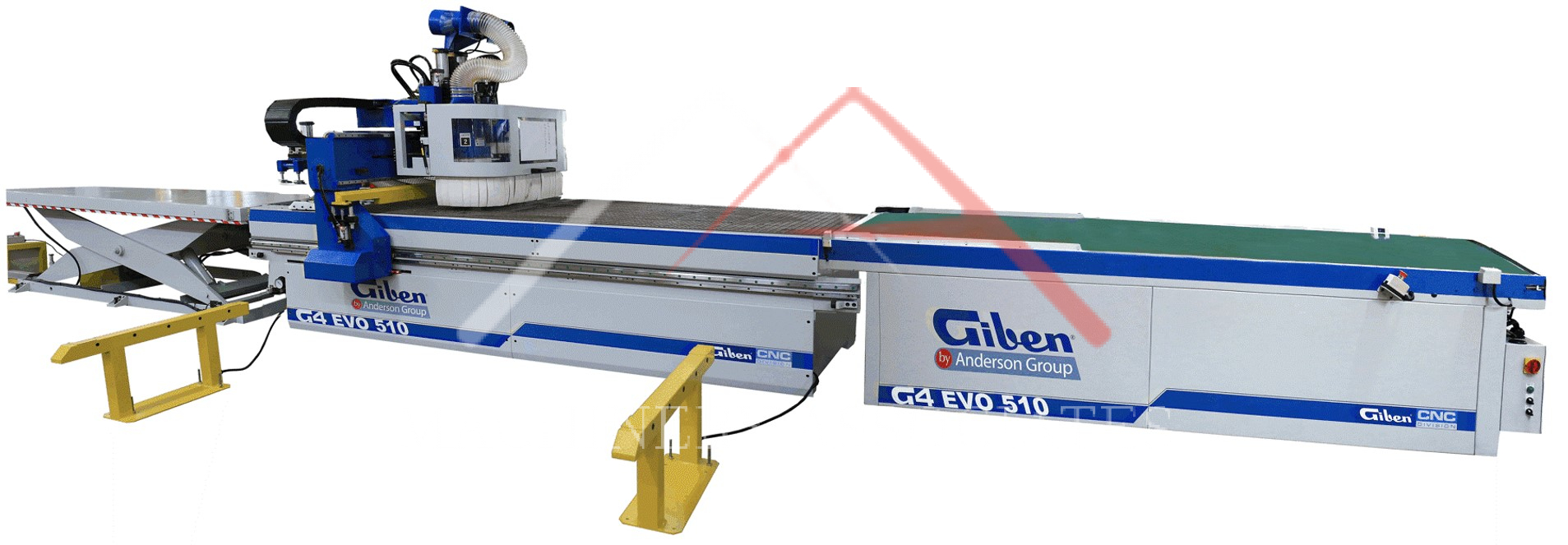 Giben G4 EVO CNC Router 5x10 Nested Cell Giben G4 EVO CNC Router 5x10 Nested Cell