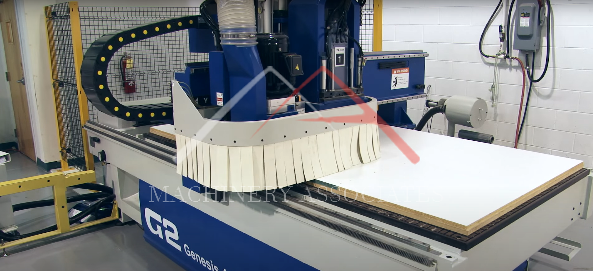 Giben G2 CNC Router 4x8 Flat Table