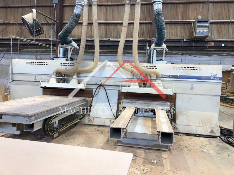 High production CNC twin tables twin heads 