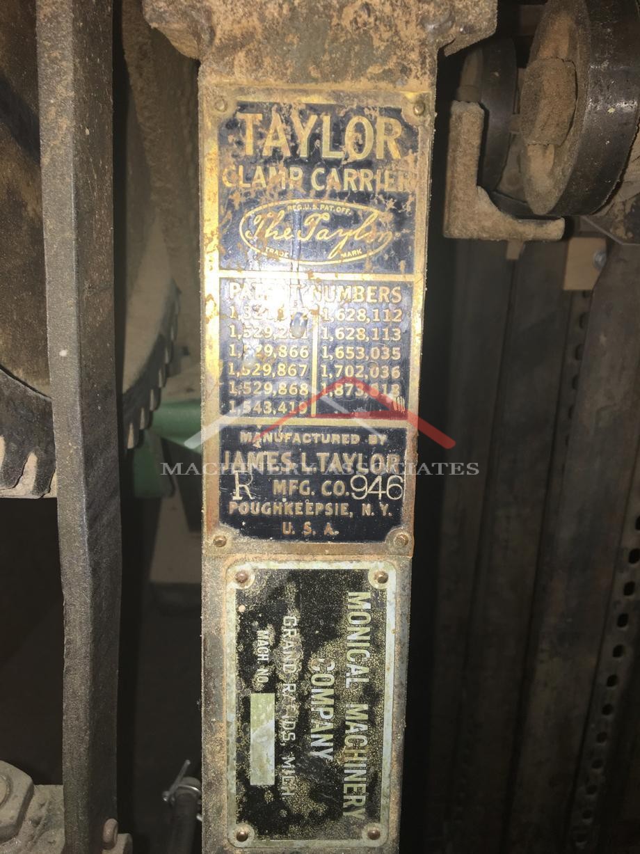 TAYLOR 856 ROTARY CLAMP CARRIER