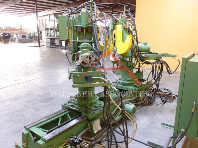 Used Bell 24 Double End Trim and Bore Machine
