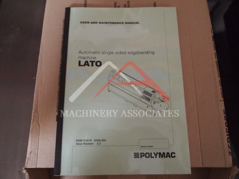 Biesse (Polymac) Lato 38 Auto Single-Sided Edgebander