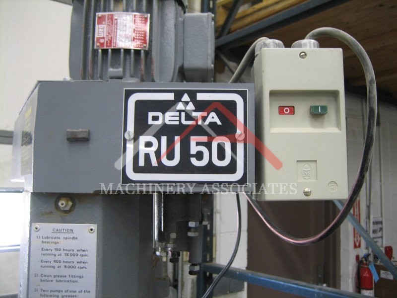Delta Ru 50 Pin Router ***SOLD Delta OverArm Pin Router, Model RU-50 *** SOLD