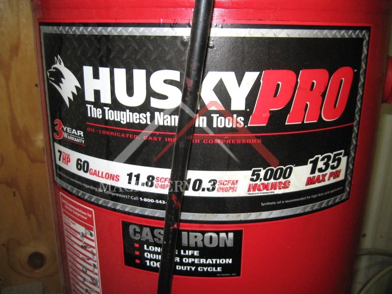 Husky 60 Gallon Air Compressor
