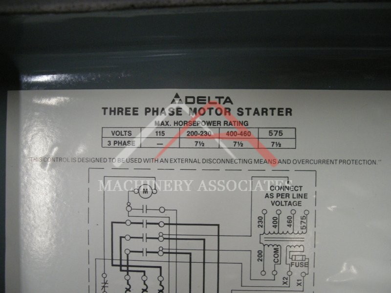 DELTA 12" DISK - 6X48" BELT SANDER