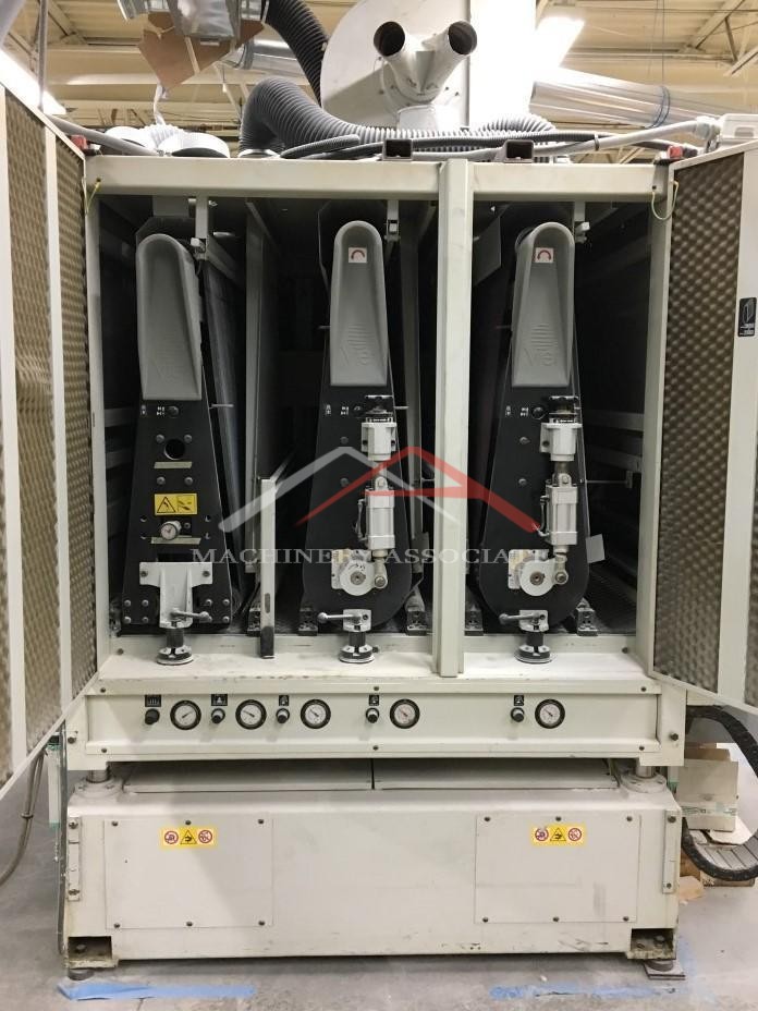 Viet model Challenge 3333 head 52 in  wide belt sander with a sectional sanding pad Viet model Challenge 3333 head 52 in  wide belt sander with a sectional sanding pad