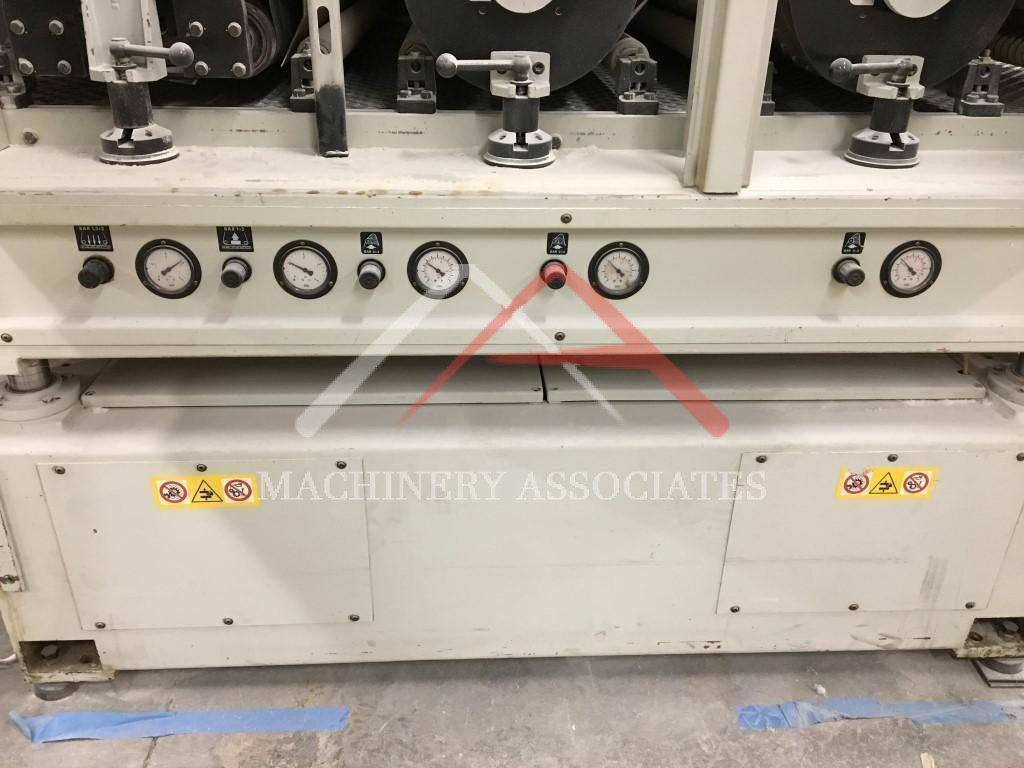 Viet model Challenge 3333 head 52 in  wide belt sander with a sectional sanding pad