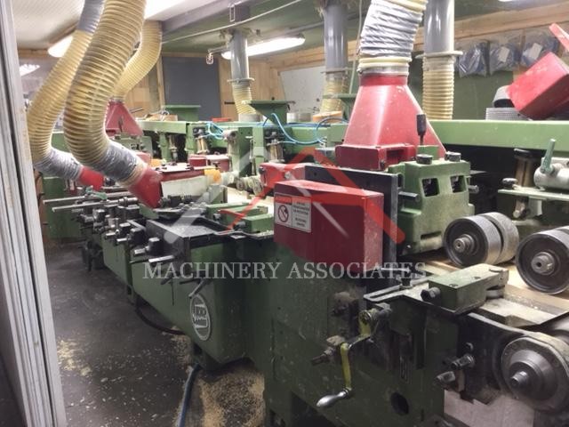 WEINIG H22B MOULDER FEED THROUGH