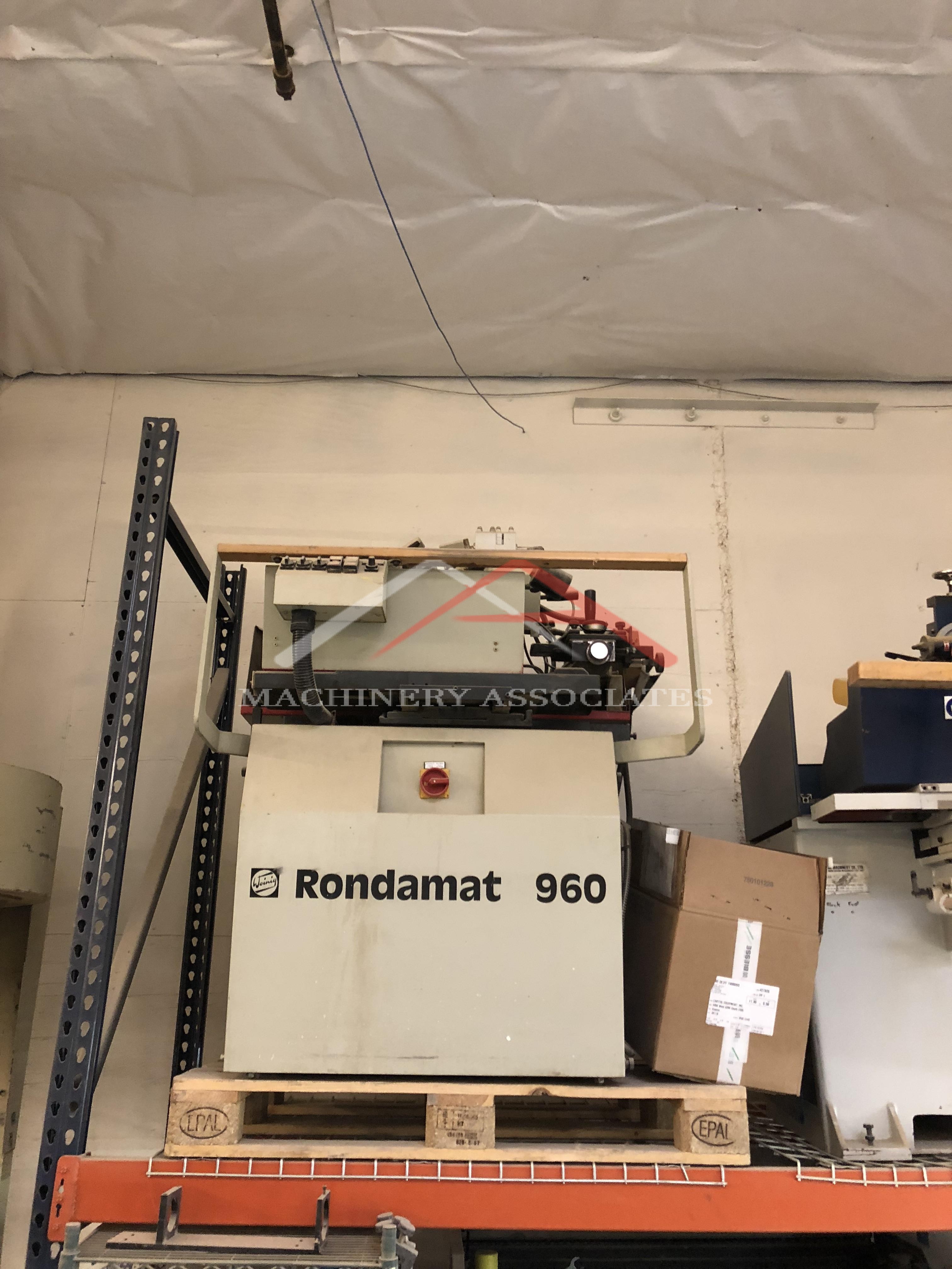 WEINIG RONDAMAT R960 PROFILE GRINDER