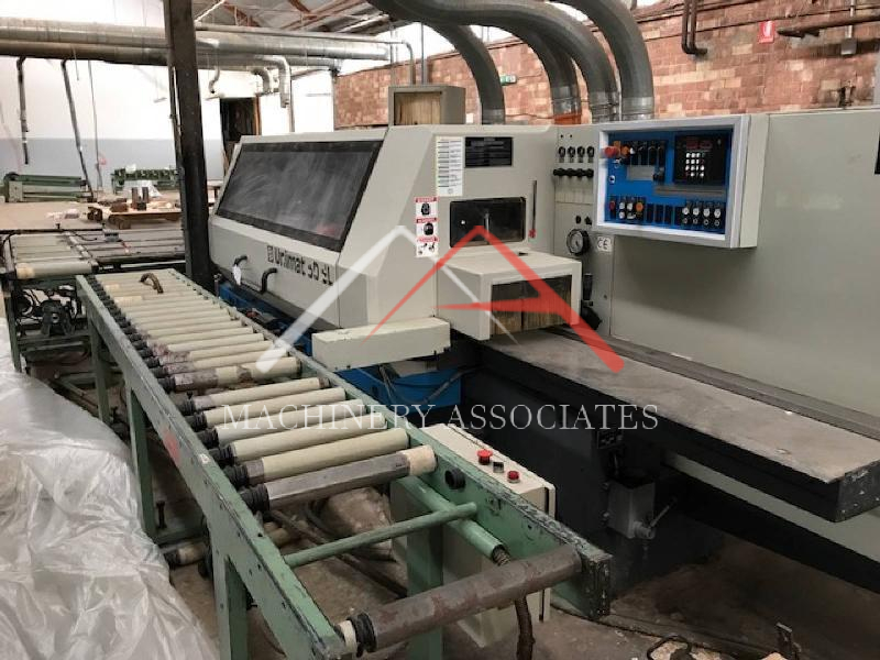 WEINIG UNIMAT 30 EL W MOBILE SPINDLE THROUGH FEED MOULDER