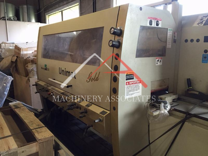 WEINIG UNIMAT GOLD THROUGH FEED MOULDER
