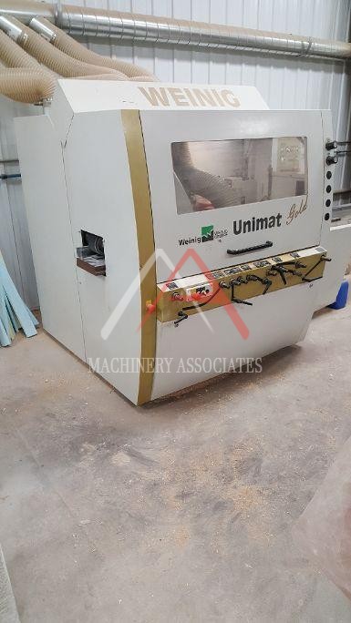 WEINIG UNIMAT GOLD THROUGH FEED MOULDER