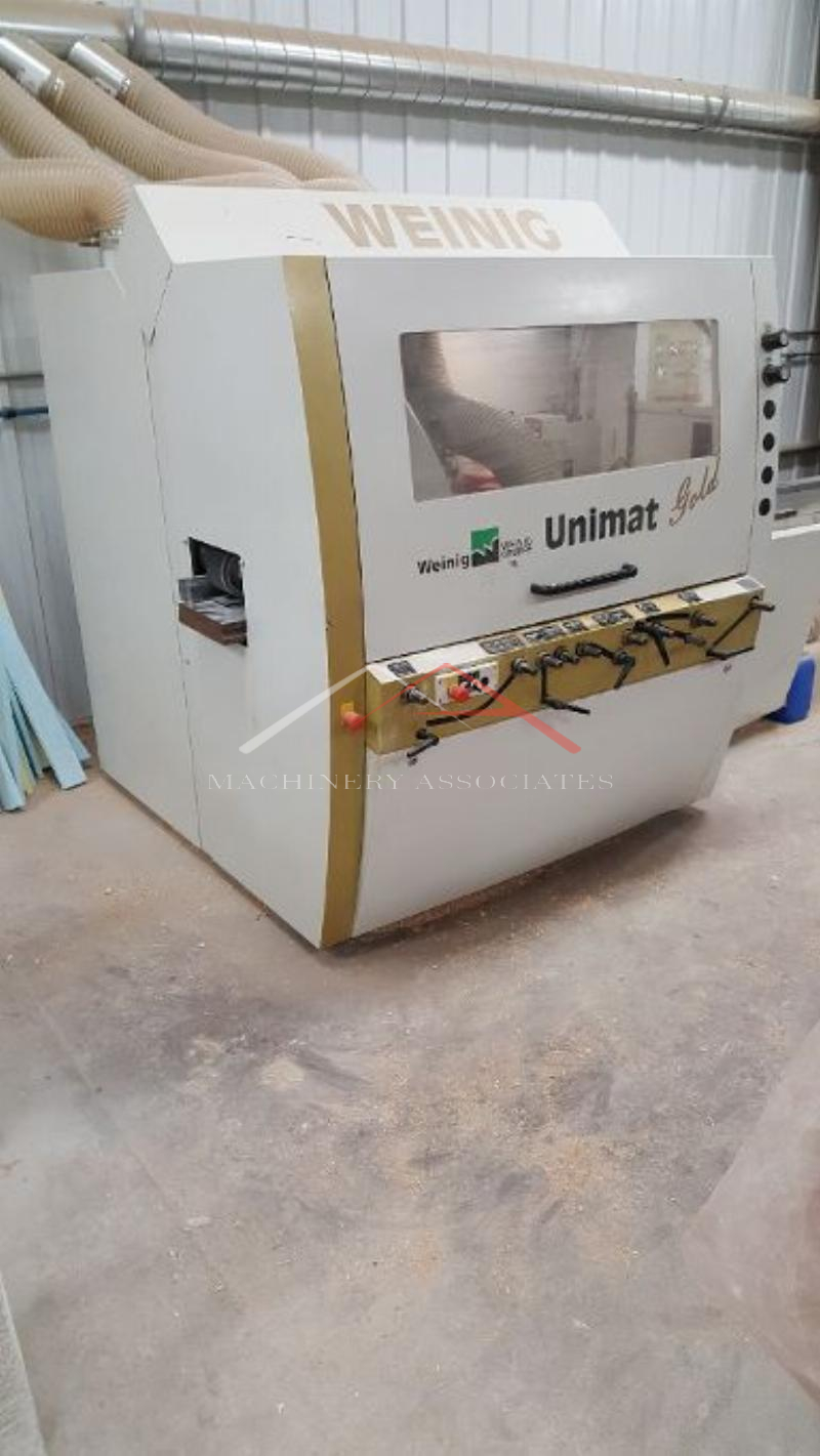 WEINIG UNIMAT GOLD THROUGH FEED MOULDER