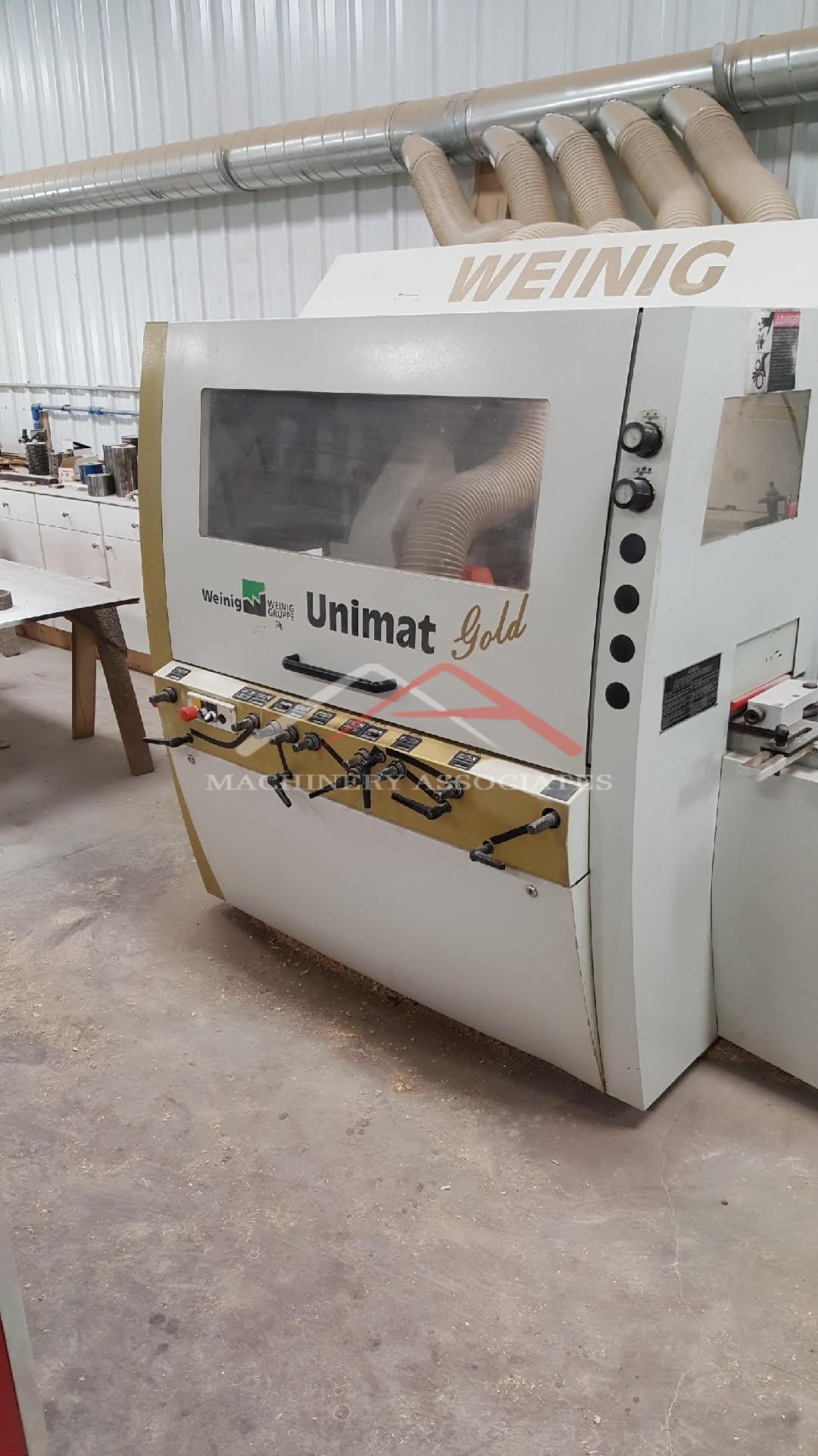 WEINIG UNIMAT GOLD THROUGH FEED MOULDER