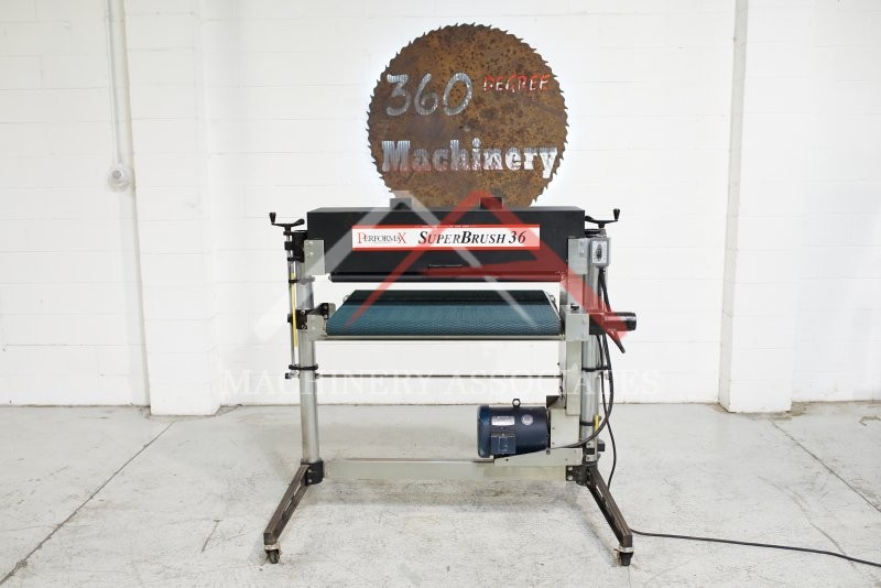 SUPERMAX / PERFORMAX SUPER BRUSH 36 BRUSH SANDER SUPERMAX / PERFORMAX SUPER BRUSH 36 BRUSH SANDER