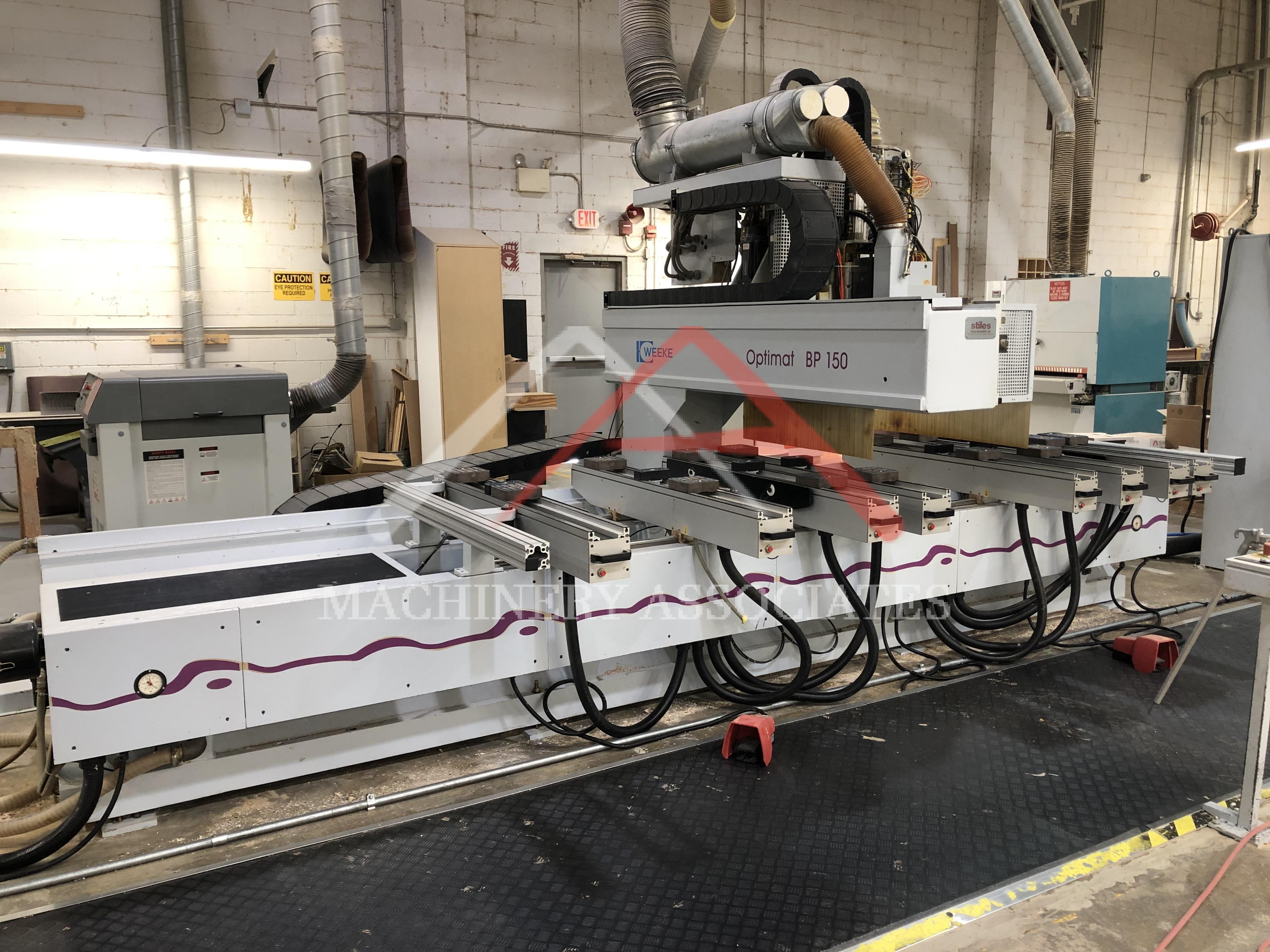 Weeke BP150 CNC Point to Point wCaxis