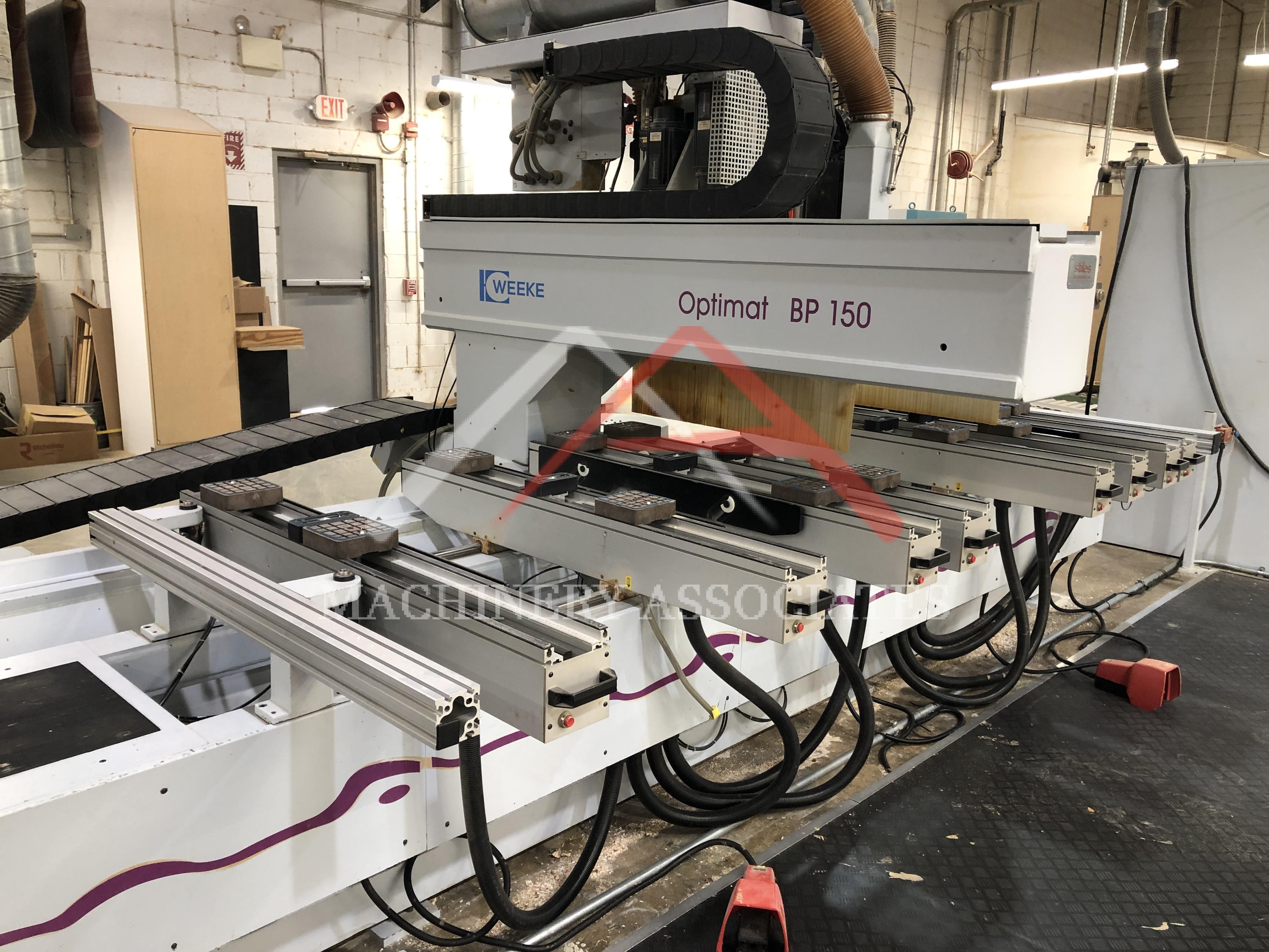 Weeke BP150 CNC Point to Point wCaxis