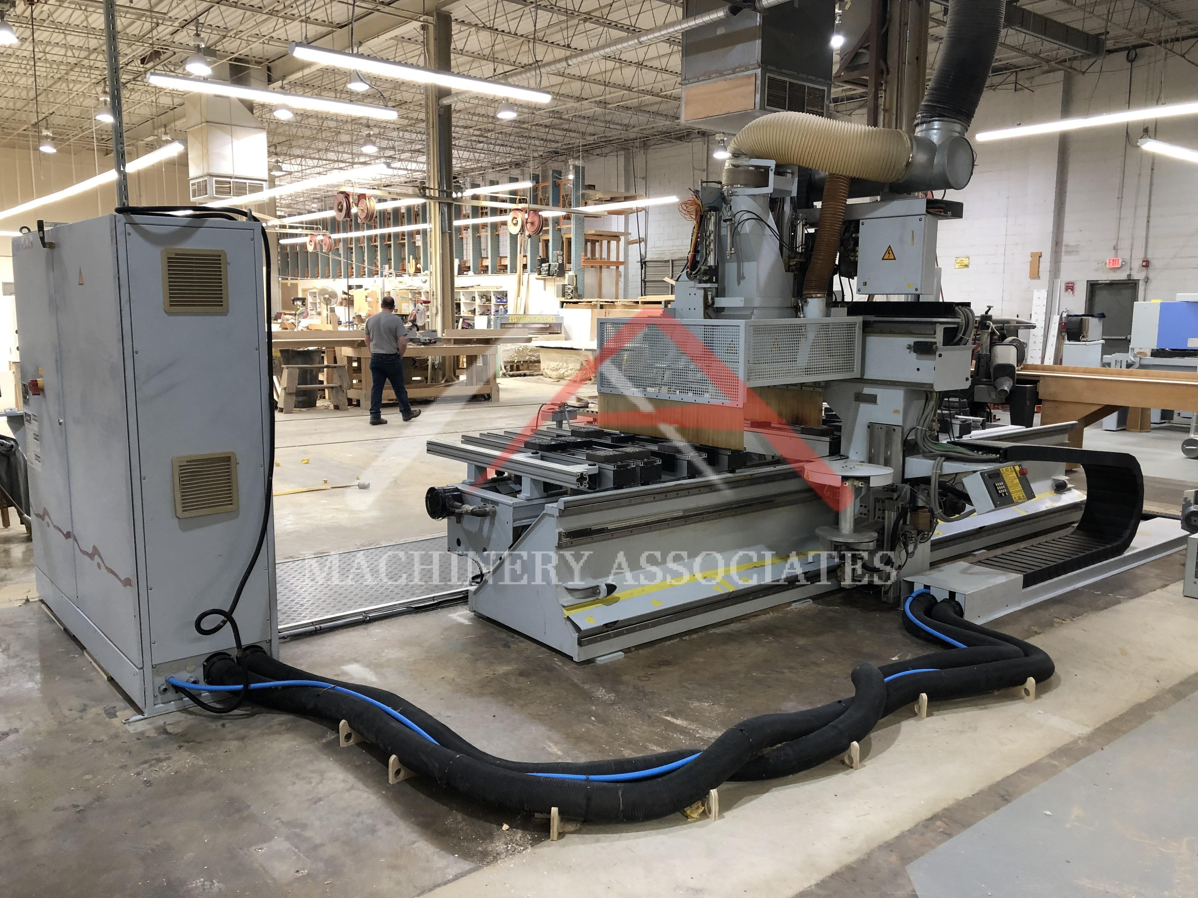 Weeke BP150 CNC Point to Point wCaxis