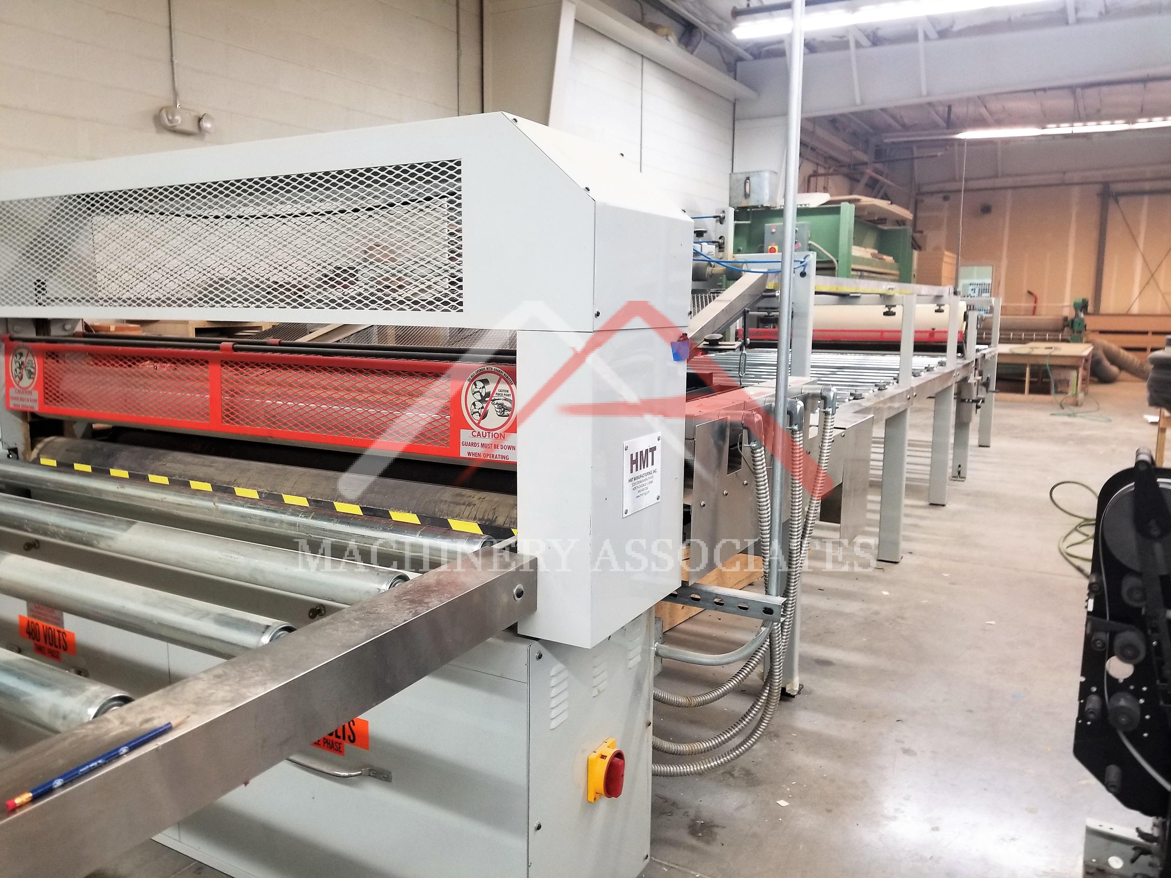 HMT Laminator with Indexing table and web glue roller HMT Laminator with Indexing table and web glue roller
