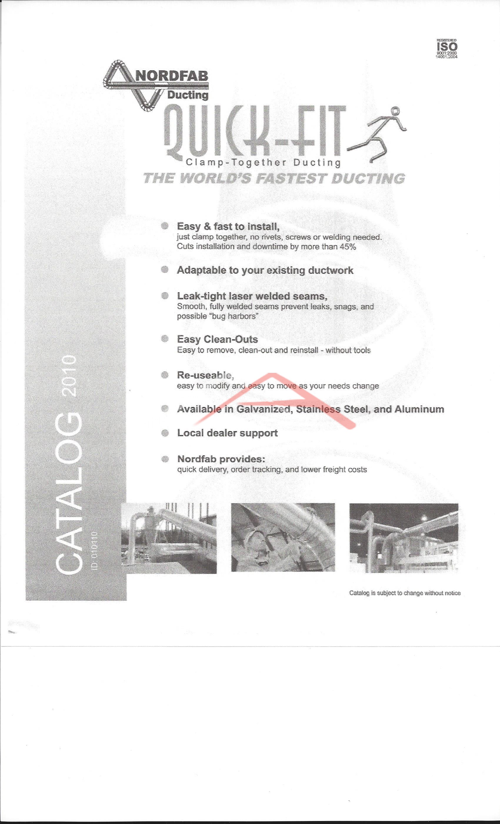 Dantherm Baghouse Dust Collector, Stand and Piping