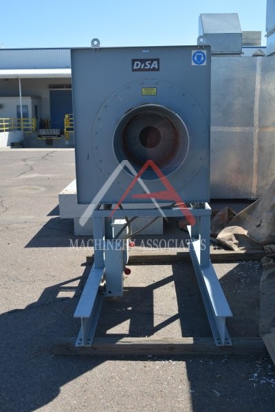 Dantherm Baghouse Dust Collector, Stand and Piping