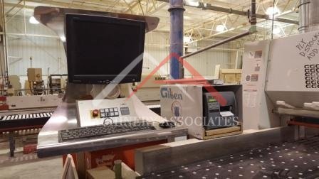 Used Giben Prismatic2 h100 SP front load panel saw
