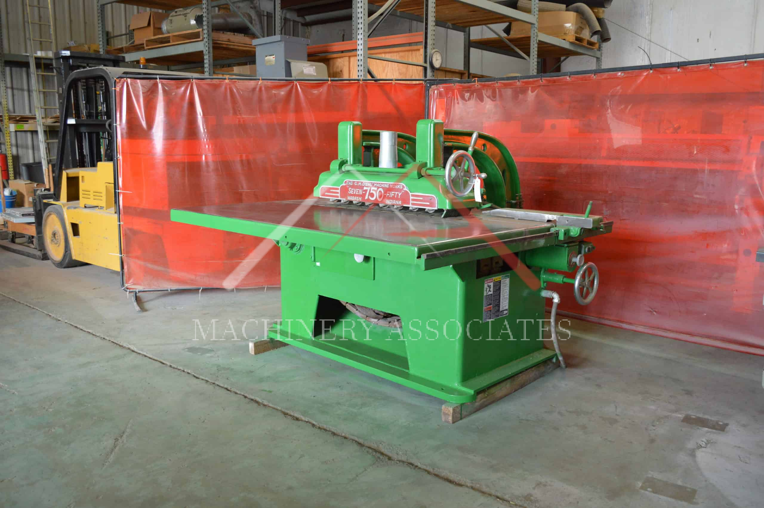 Diehl 750 Straight Line Rip Saw