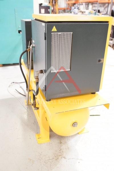 KAESER SM 8 ROTARY SCREW COMPRESSOR W/ TA 8 AIR DRYER & TANK