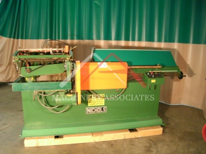 Used Nichols Automatic Cleat Block Machine