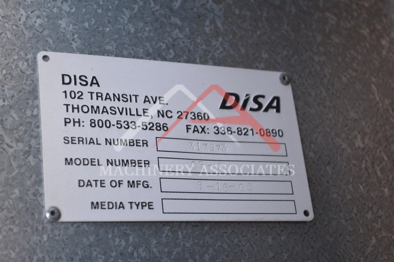 Dantherm Baghouse Dust Collector, Stand and Piping