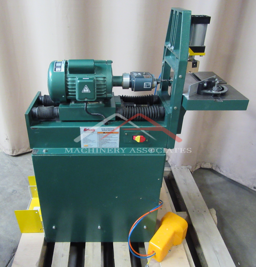 Used Grizzly Model G4185 Horizontal Boring Machine