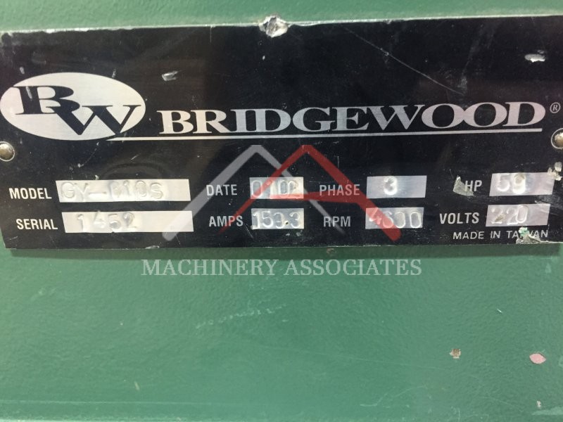 Bridgewood GY-610S Double Side Planer
