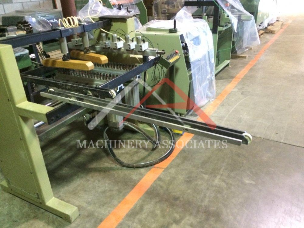 MASTERWOOD DOUBLE HEAD 42 SPINDLE LINE BORING MACHINE (Used)