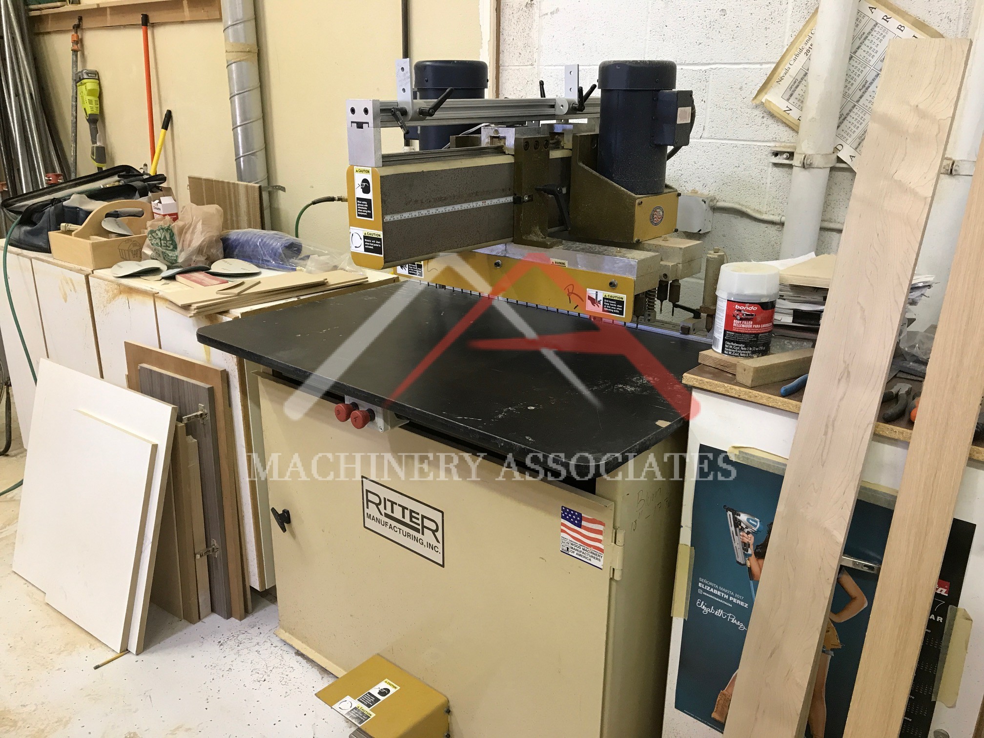 Ritter 46 Double Line Boring Machine