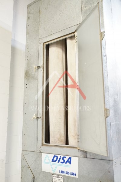 DISA 15 HP 5000 CFM DUST COLLECTOR W/AIR RETURN