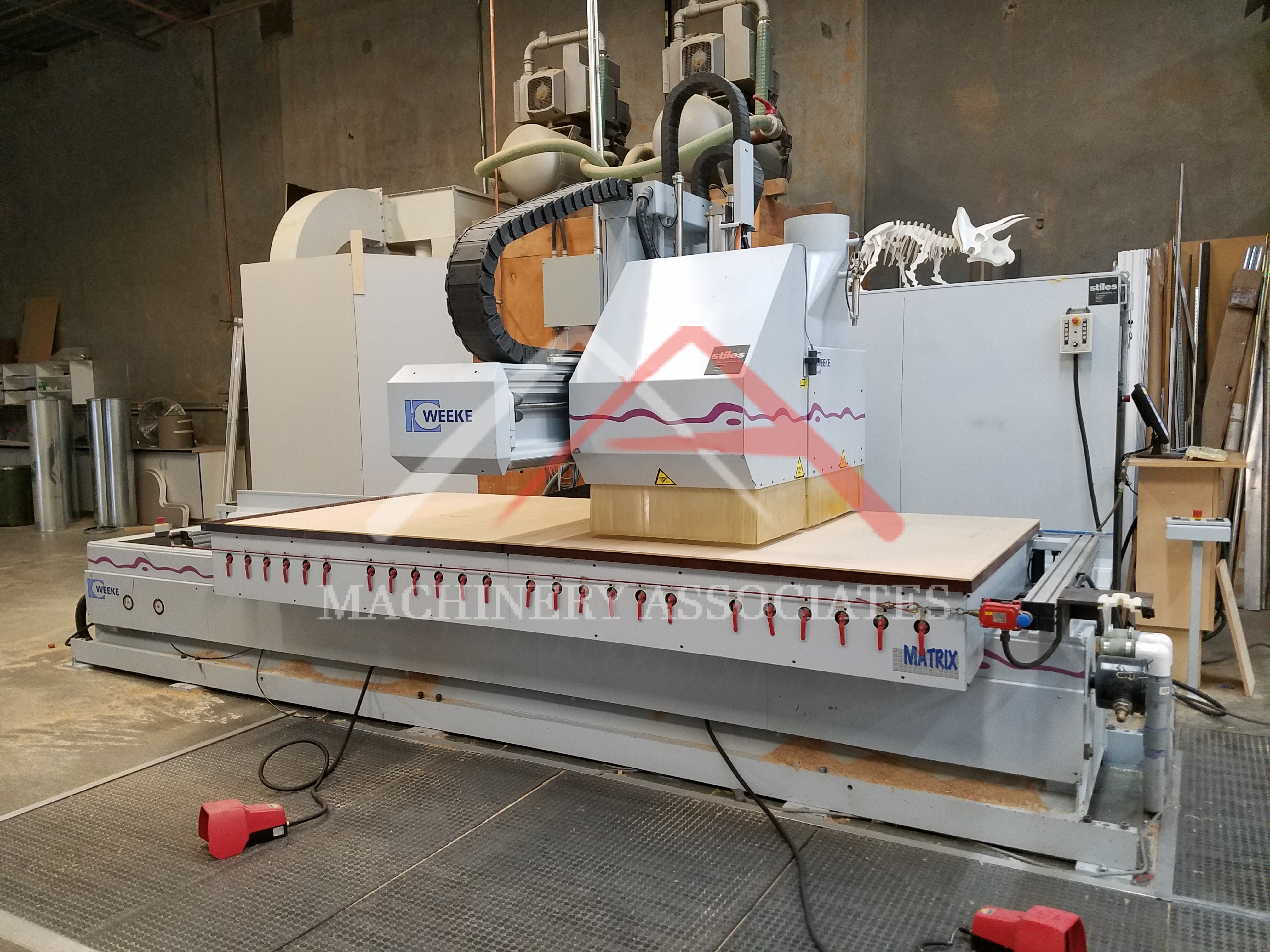 Weeke Router 2002 Weeke BHC 550 NB CNC Router