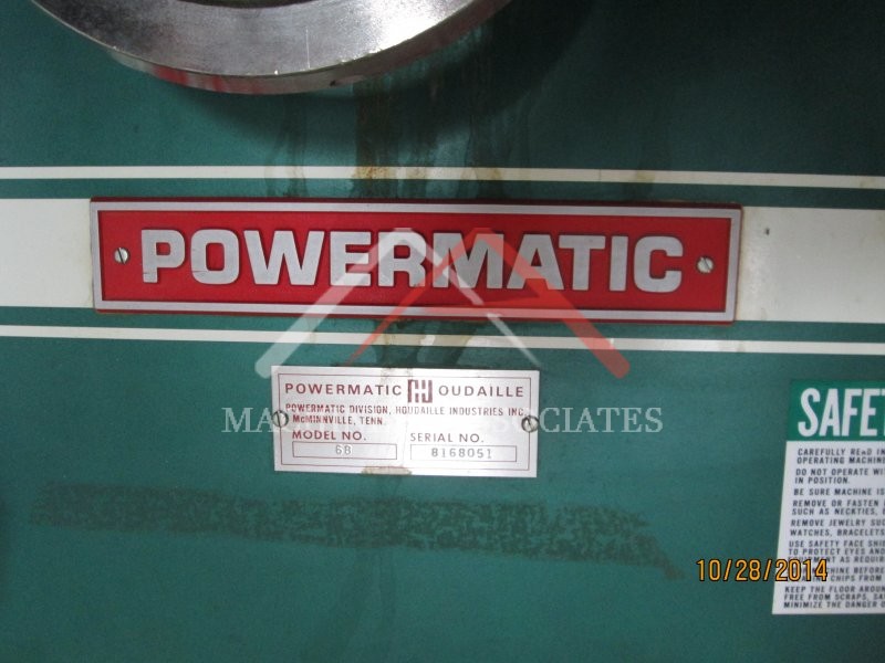 Powermatic Model 68 Table Saw