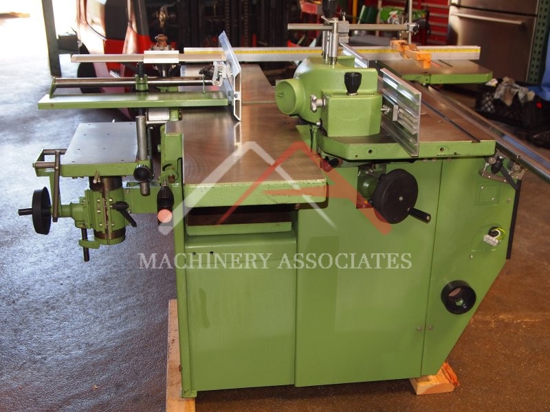 Robland X31 (3x3HP) Combo-Machine - LIKE NEW - Sliding Tablesaw, Sliding Shaper, 12' Jointer, 12" Planer & Mortiser!