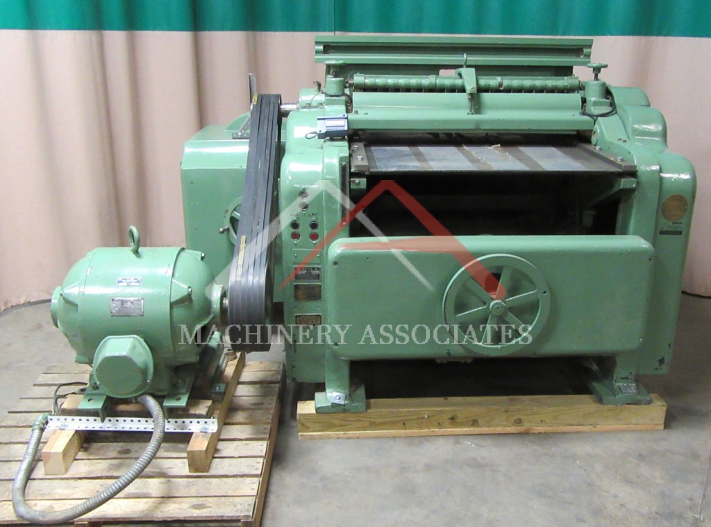 Used Buss 44 Single Head Planer