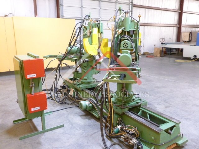 Used Bell 24 Double End Trim and Bore Machine