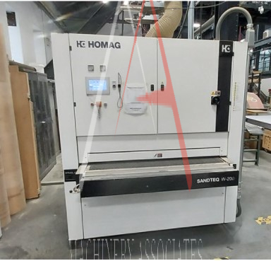 2018 Homag S225-CHB 53 Inch 3 Head Wide Belt Sander